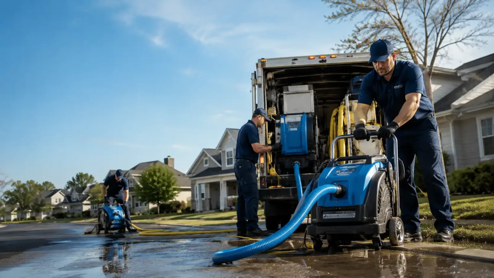 Flood Damage Cleanup in Sentinel, OK